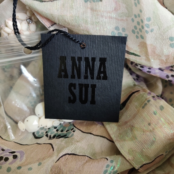 Free People/Anna Sui Iridescent Multicolor Swim Coverup - Picture 2 of 12